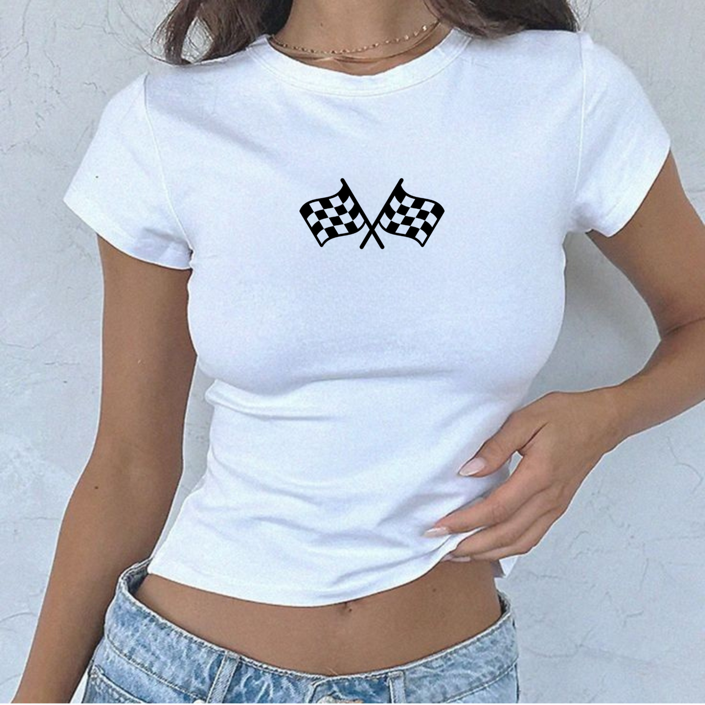 Racing Flags Baby Tee