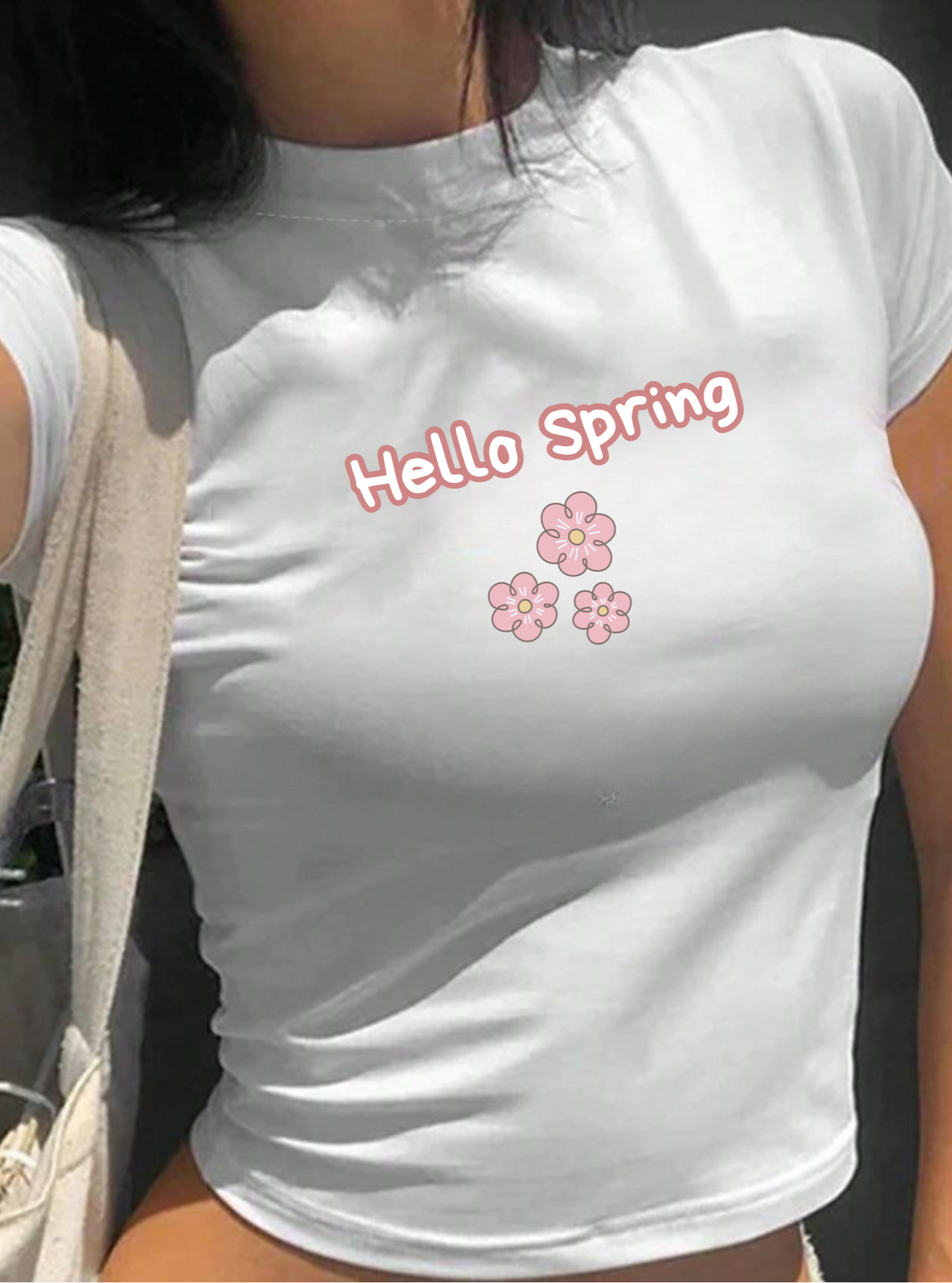 Hello Spring Baby Tee