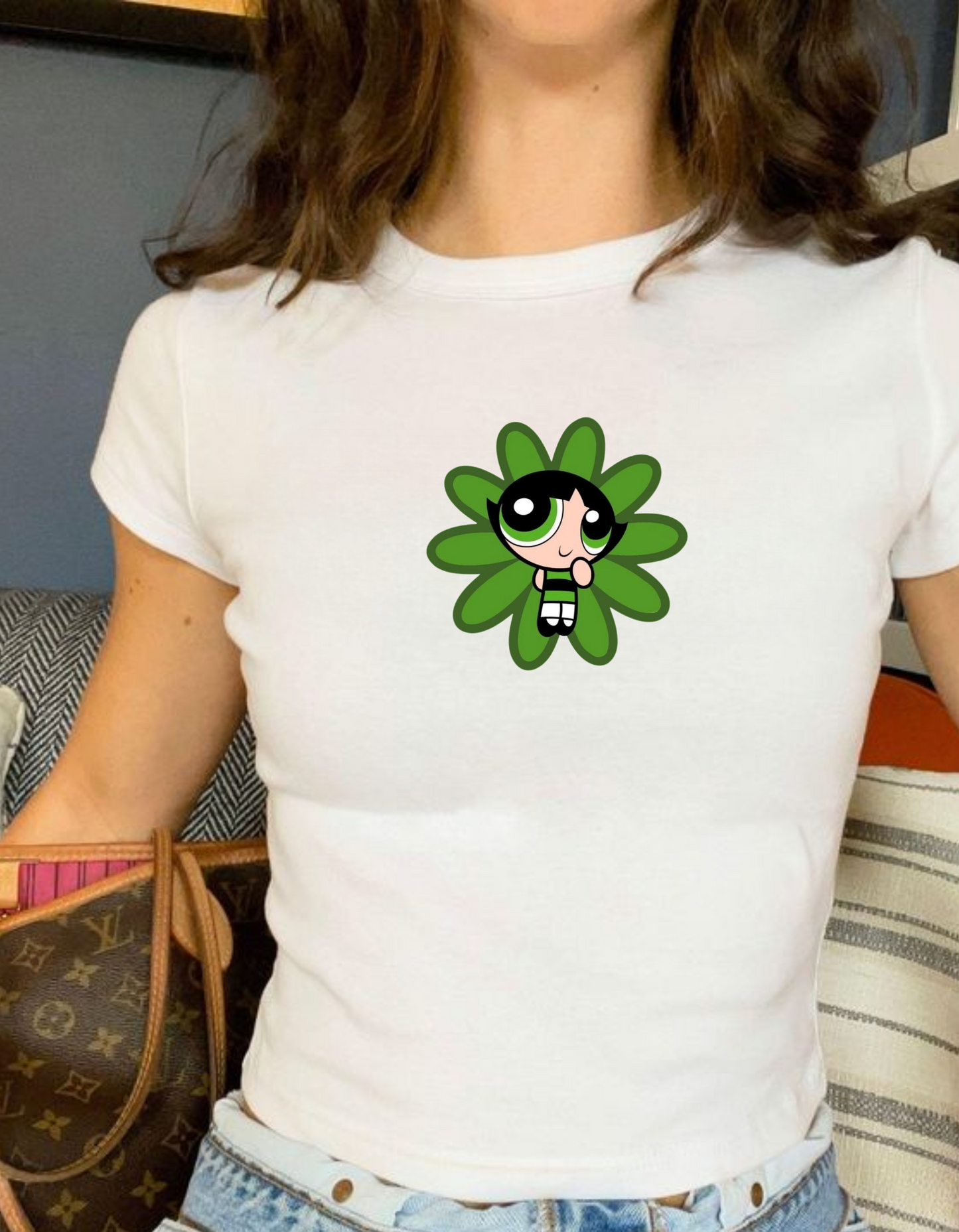 Buttercup Powerpuff Girl Baby Tee