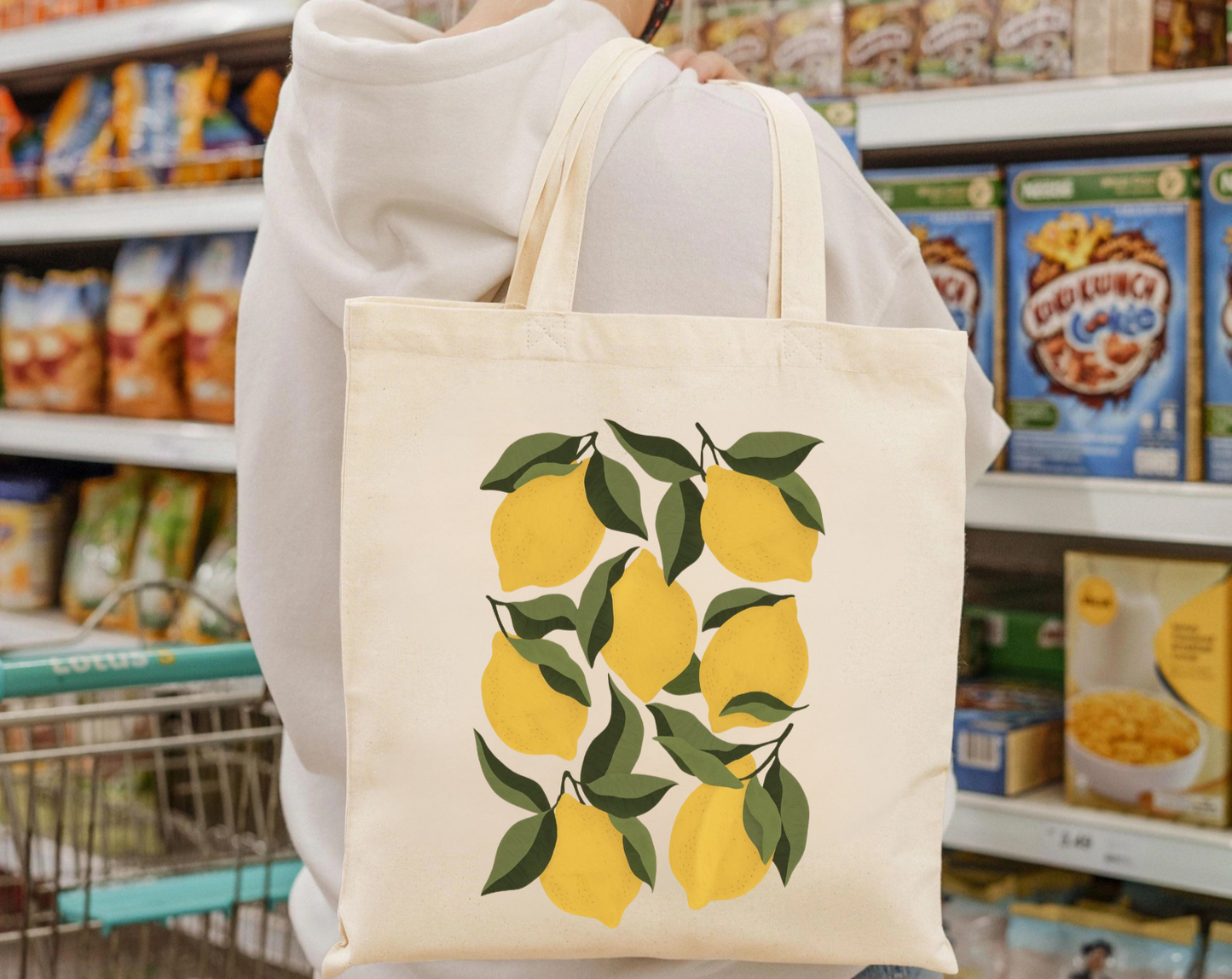 Lemon Tote Bag