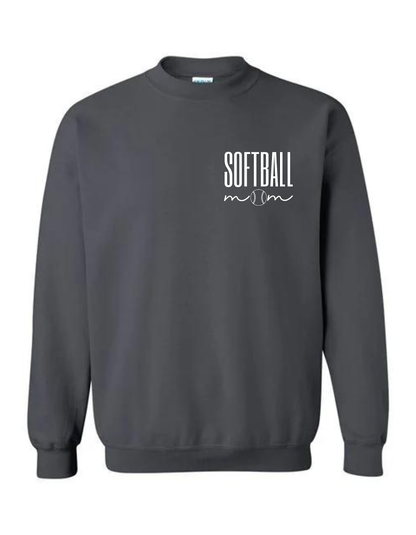 Custom Softball Mom Crewneck