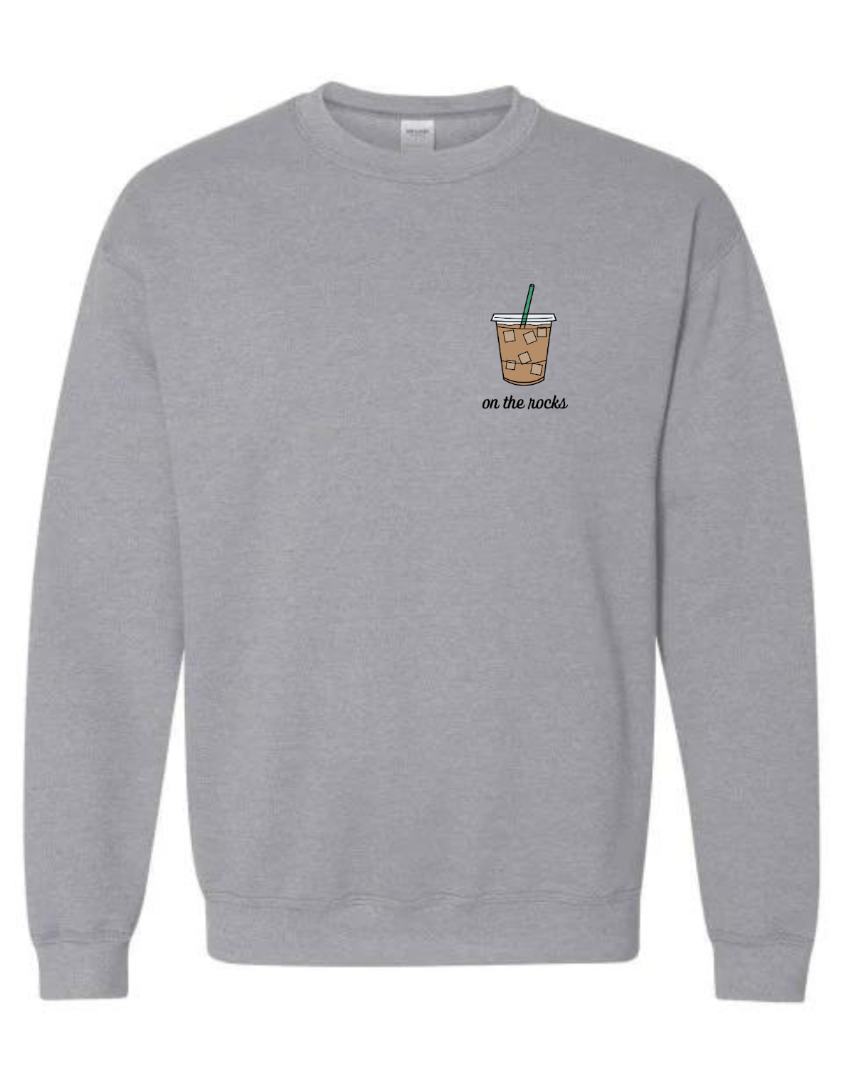 On the Rocks Iced Coffee Crewneck