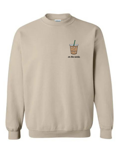 On the Rocks Iced Coffee Crewneck