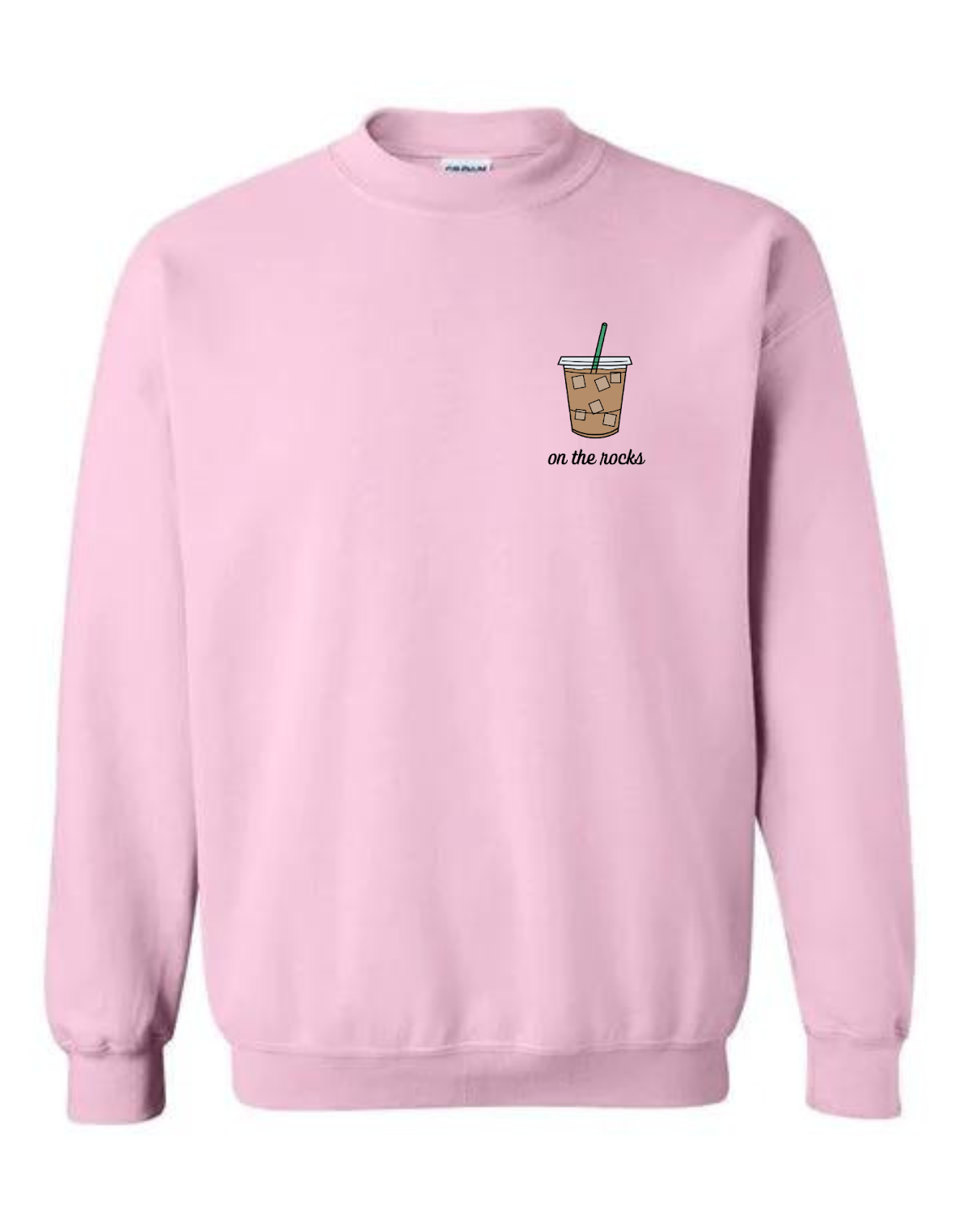 On the Rocks Iced Coffee Crewneck