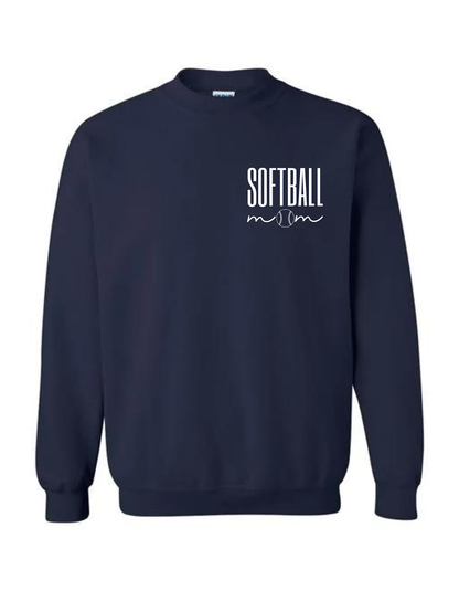 Custom Softball Mom Crewneck