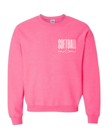 Custom Softball Mom Crewneck