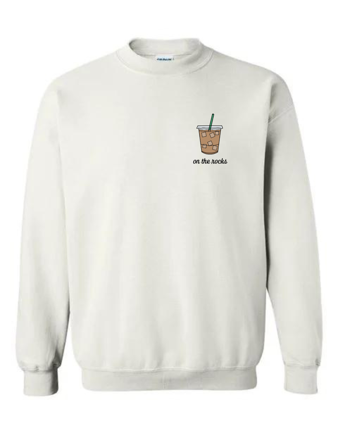 On the Rocks Iced Coffee Crewneck