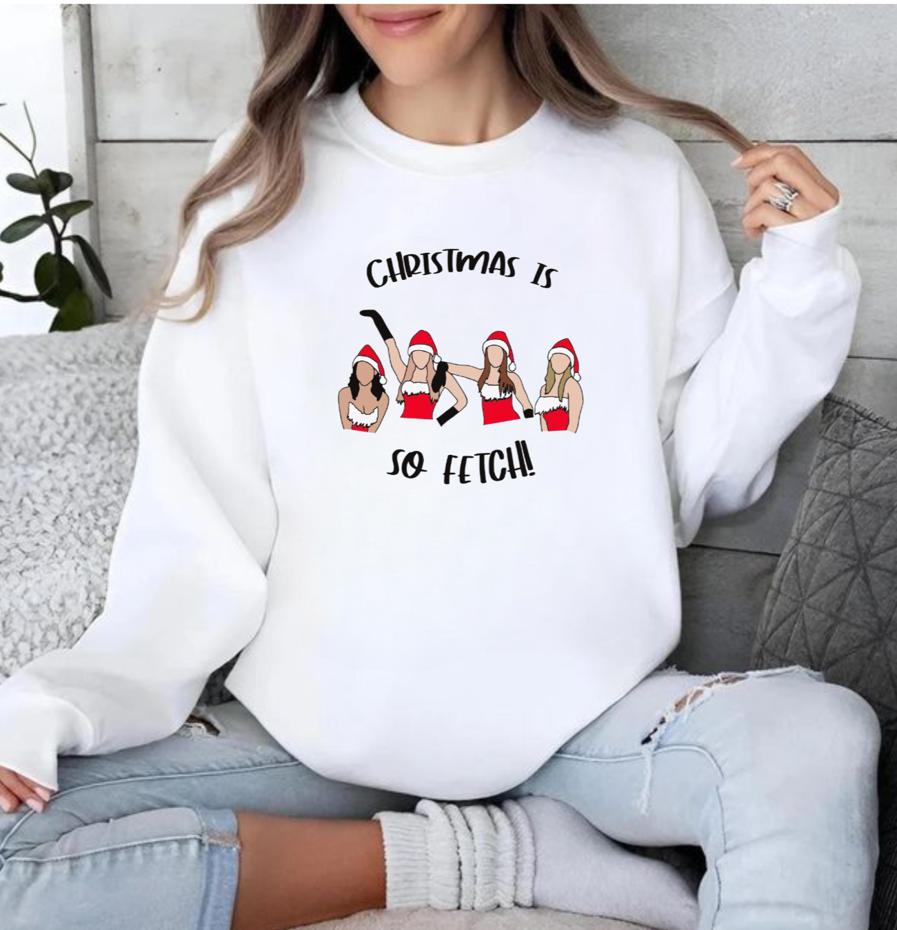 Christmas Is So Fetch Crewneck