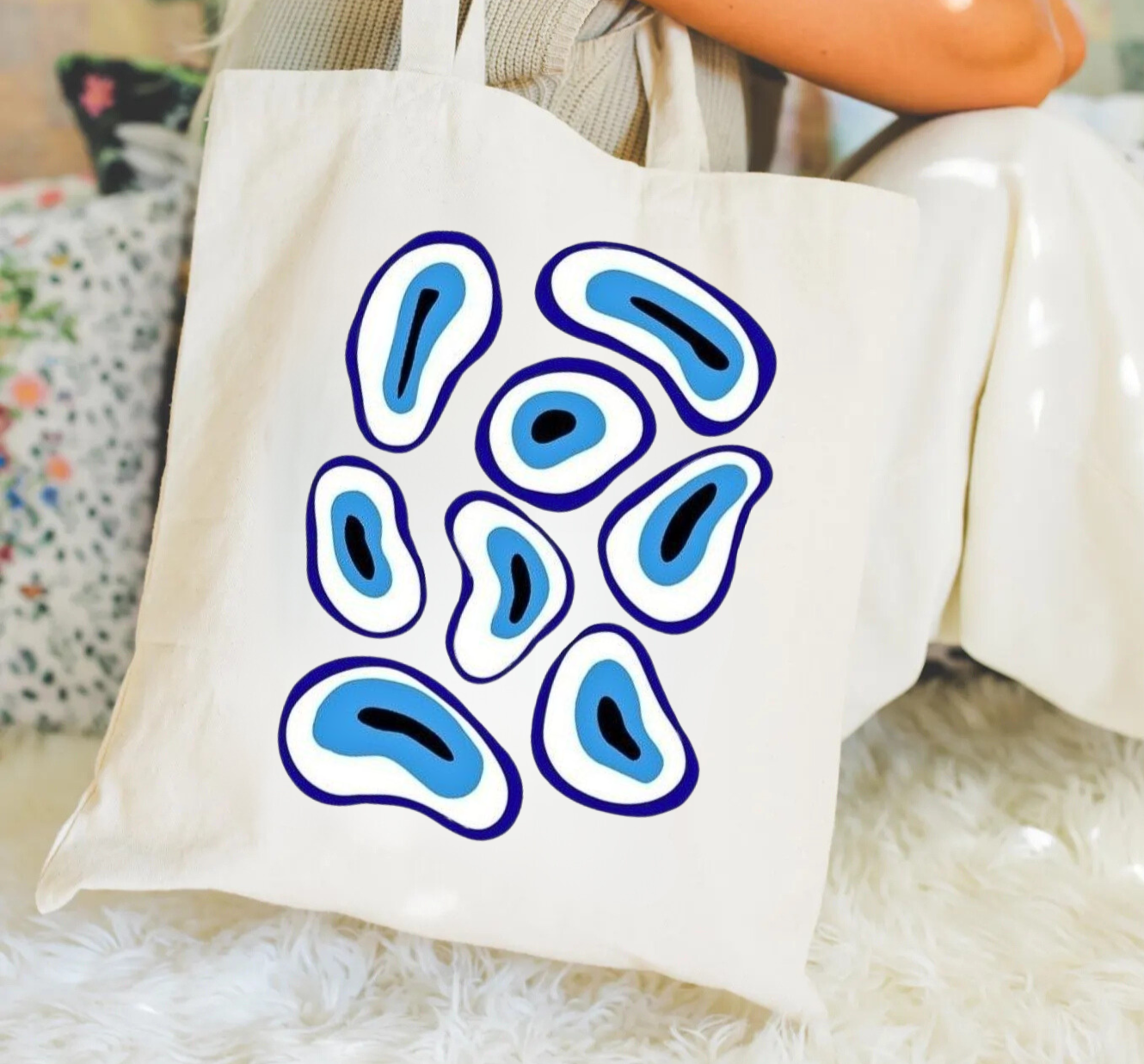 Evil Eye Tote Bag