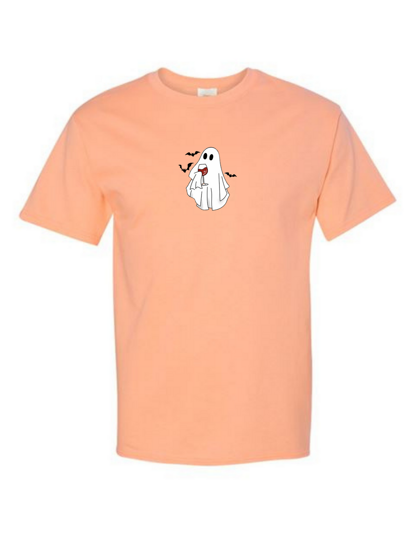 Ghost Drinking Wine T-Shirt