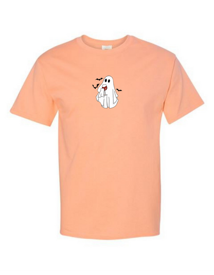 Ghost Drinking Wine T-Shirt