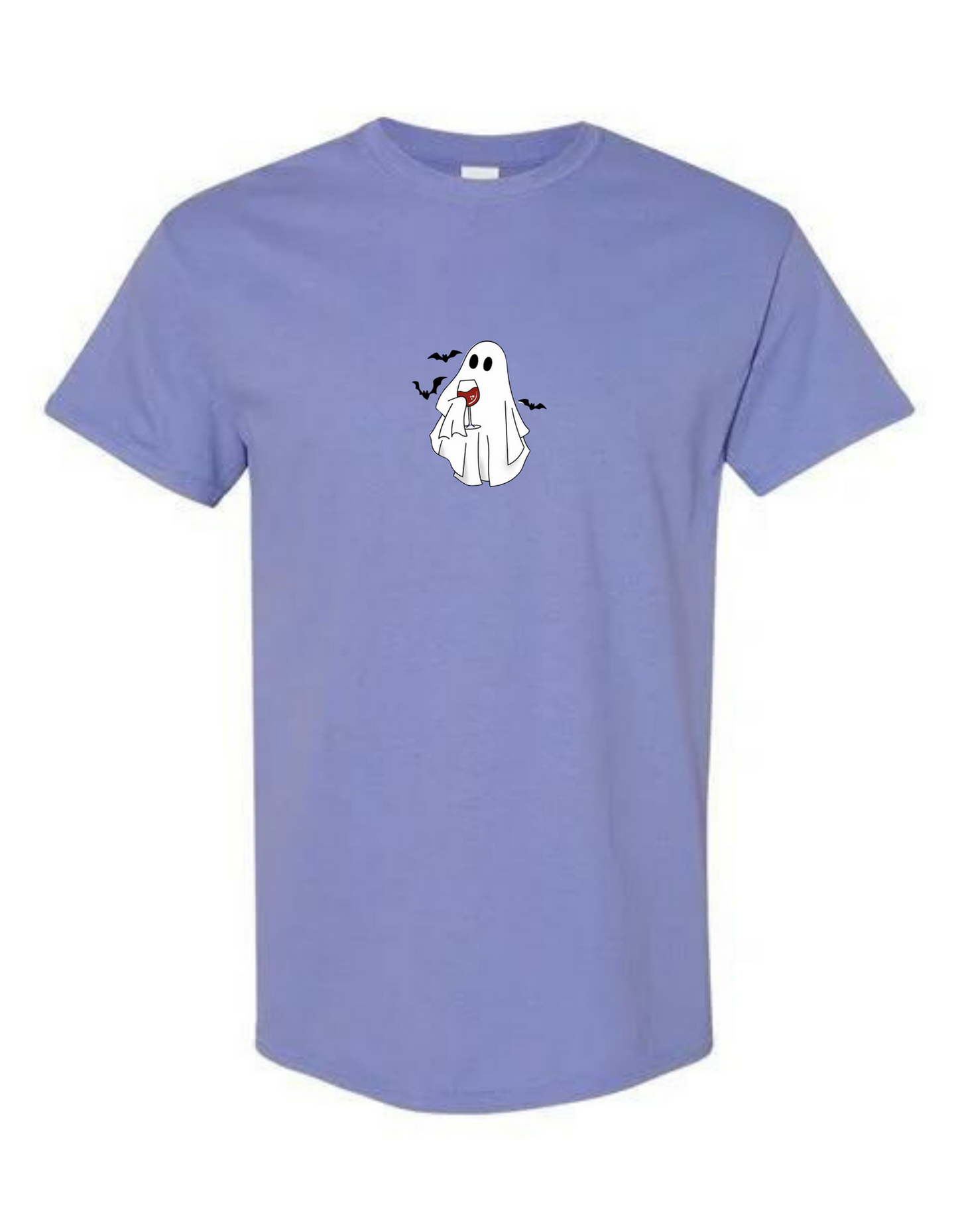 Ghost Drinking Wine T-Shirt