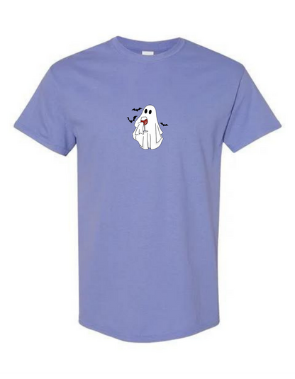 Ghost Drinking Wine T-Shirt
