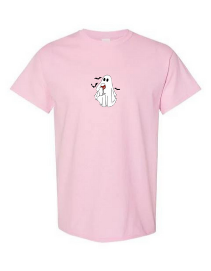 Ghost Drinking Wine T-Shirt