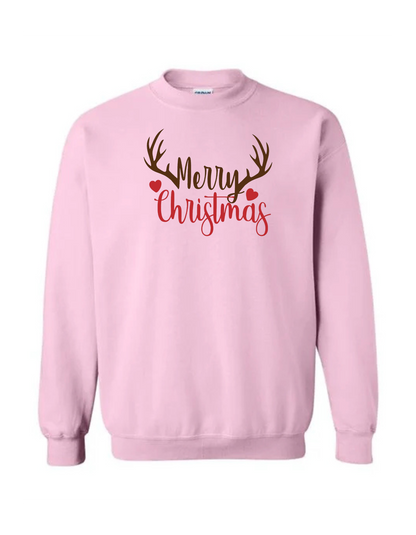 Merry Reindeer Christmas Sweatshirt