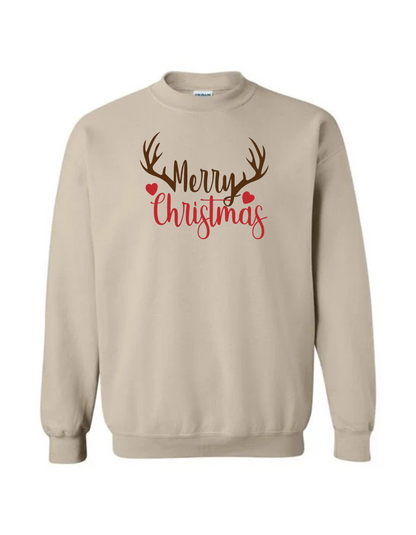 Merry Reindeer Christmas Sweatshirt