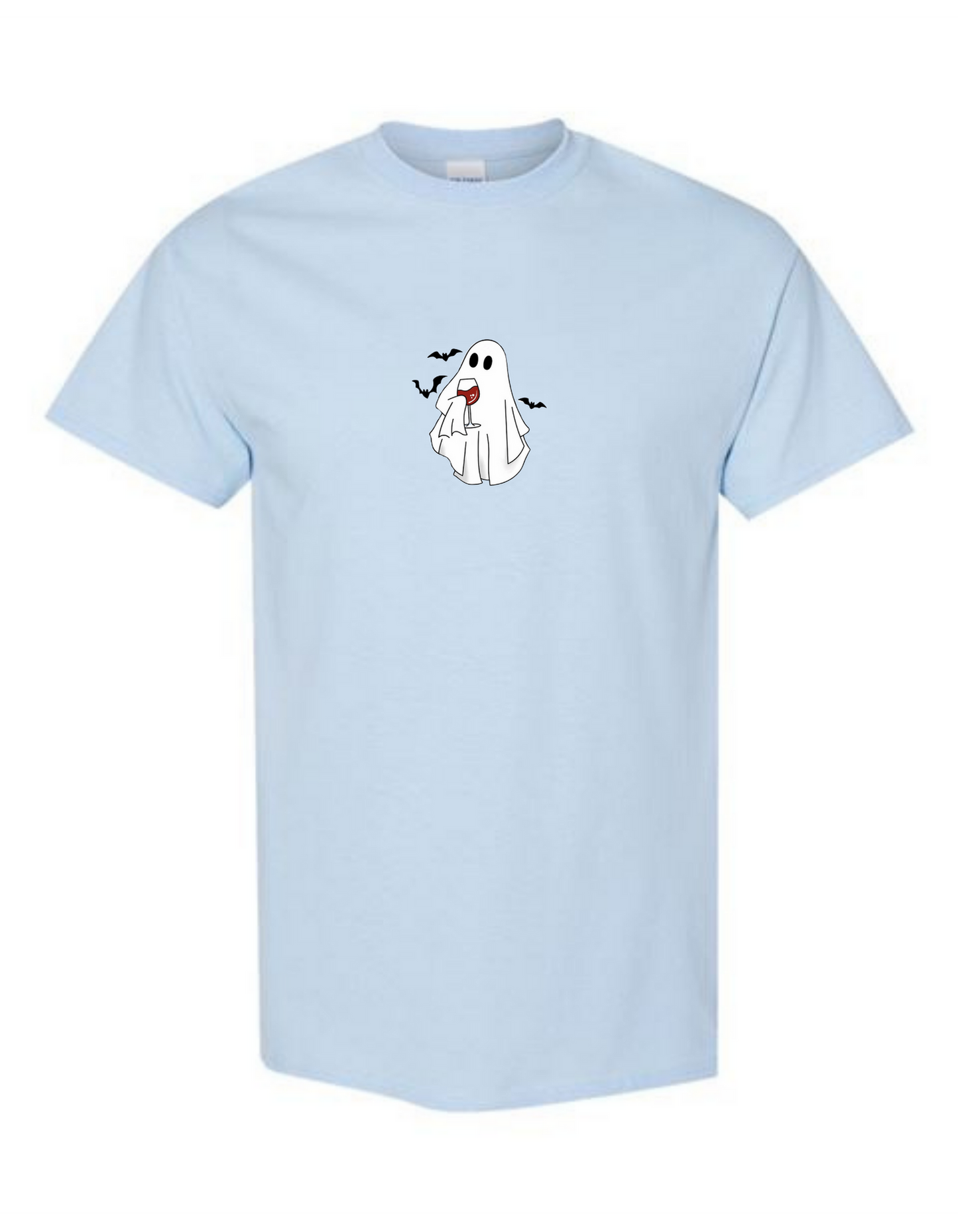 Ghost Drinking Wine T-Shirt
