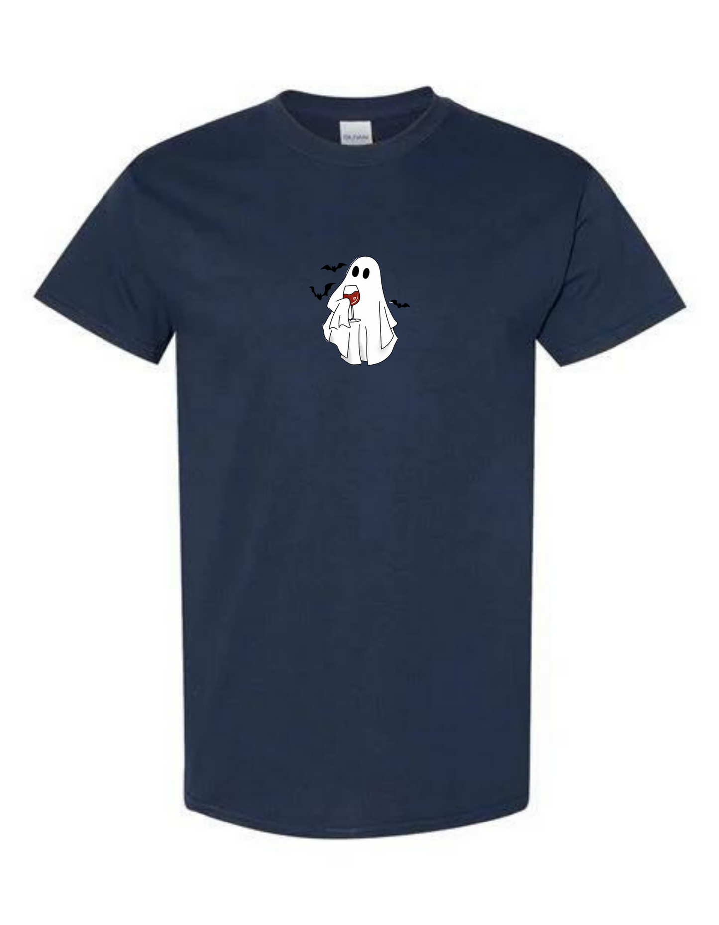 Ghost Drinking Wine T-Shirt