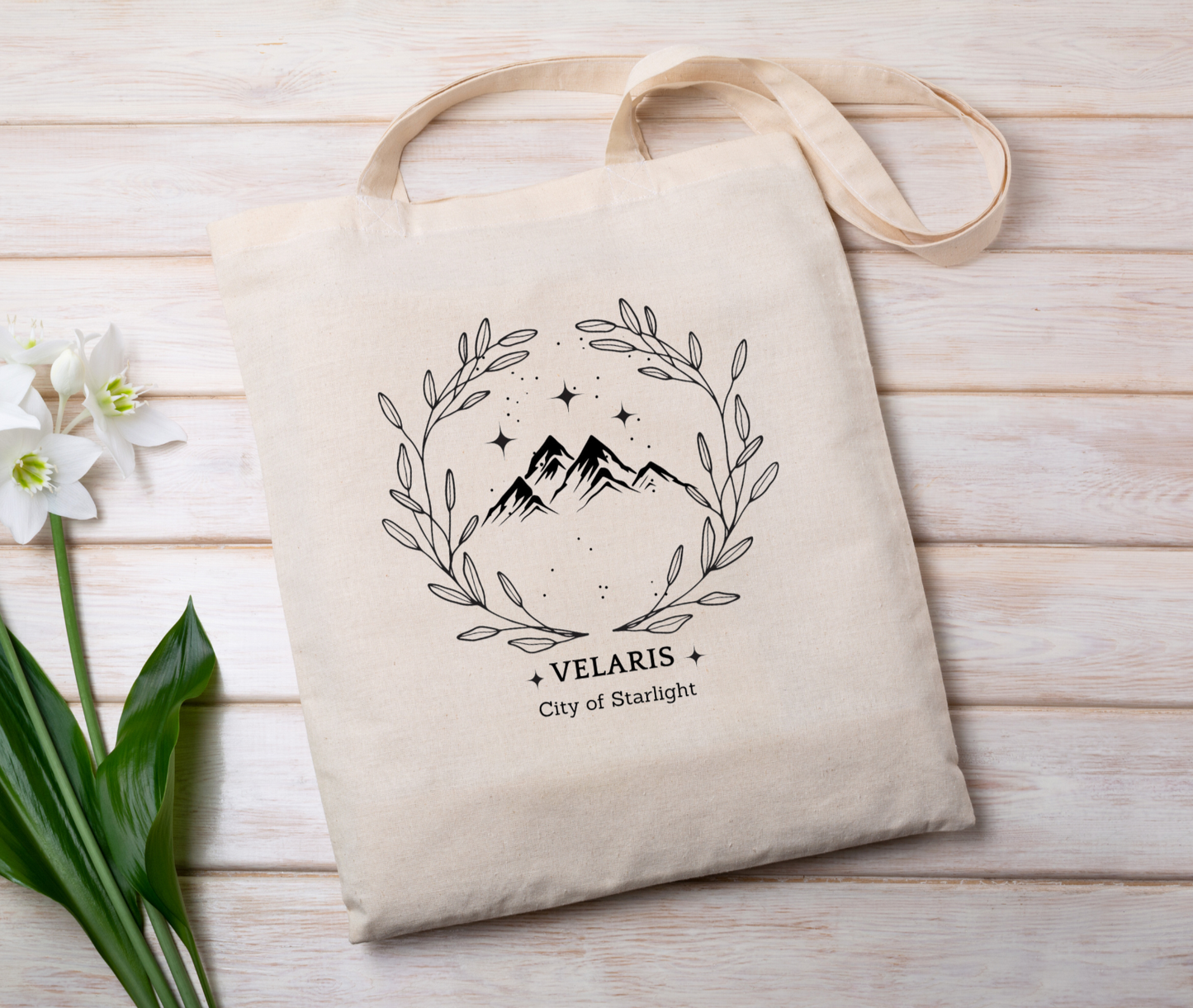 Velaris City Of Starlight Tote Bag