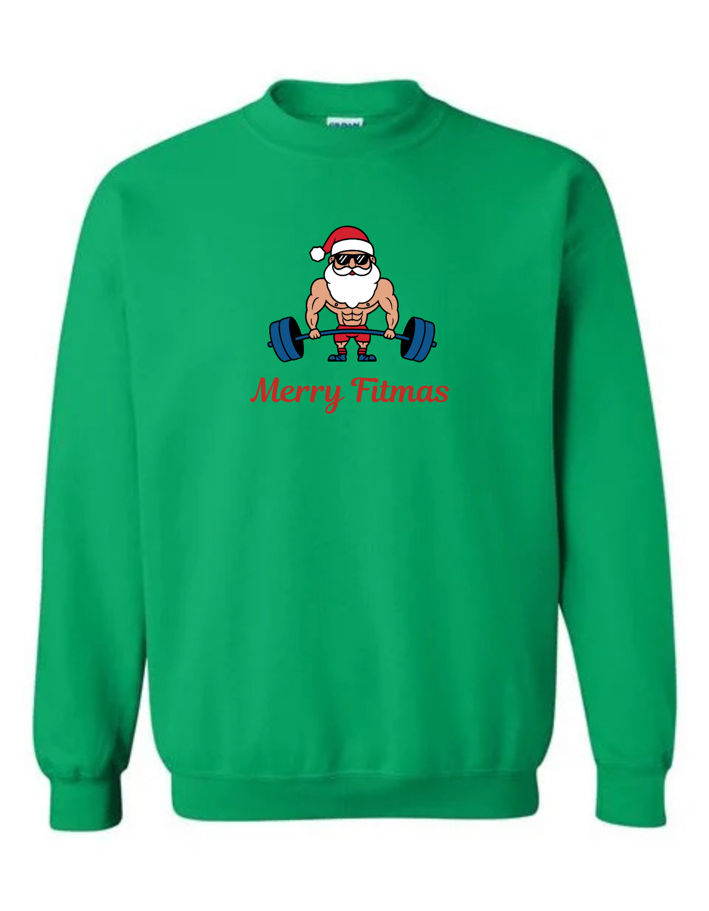 Merry Fitmas Christmas Sweatshirt