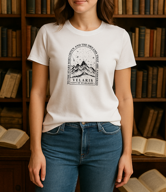Velaris City of Starlight Tee