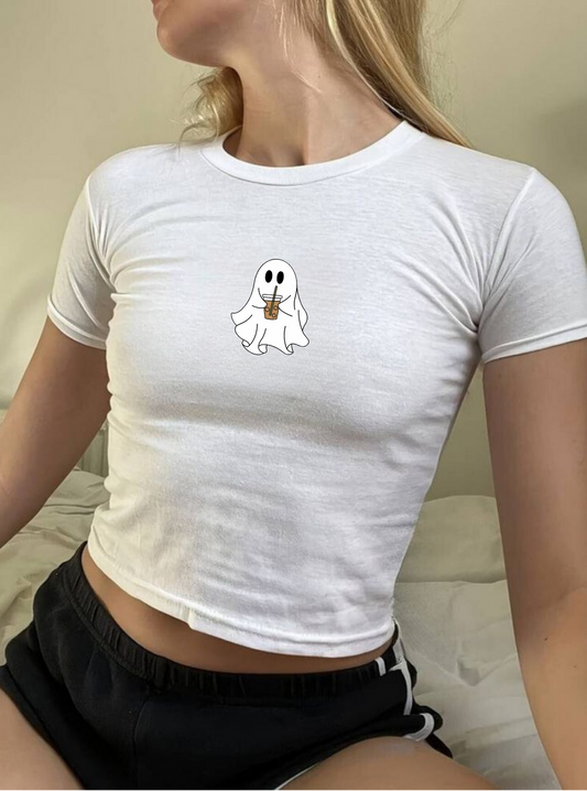 Ghost Coffee Baby Tee
