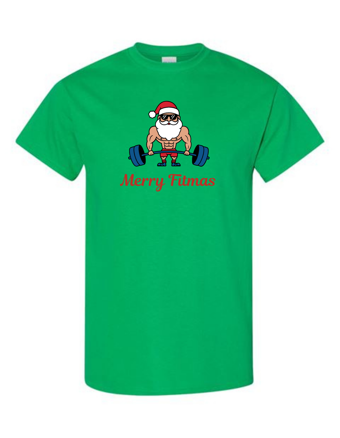 Merry Fitmas Christmas T-Shirt