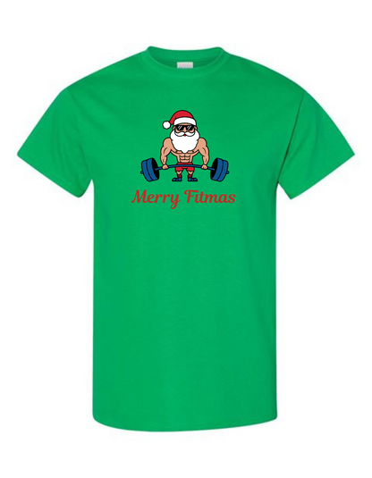 Merry Fitmas Christmas T-Shirt