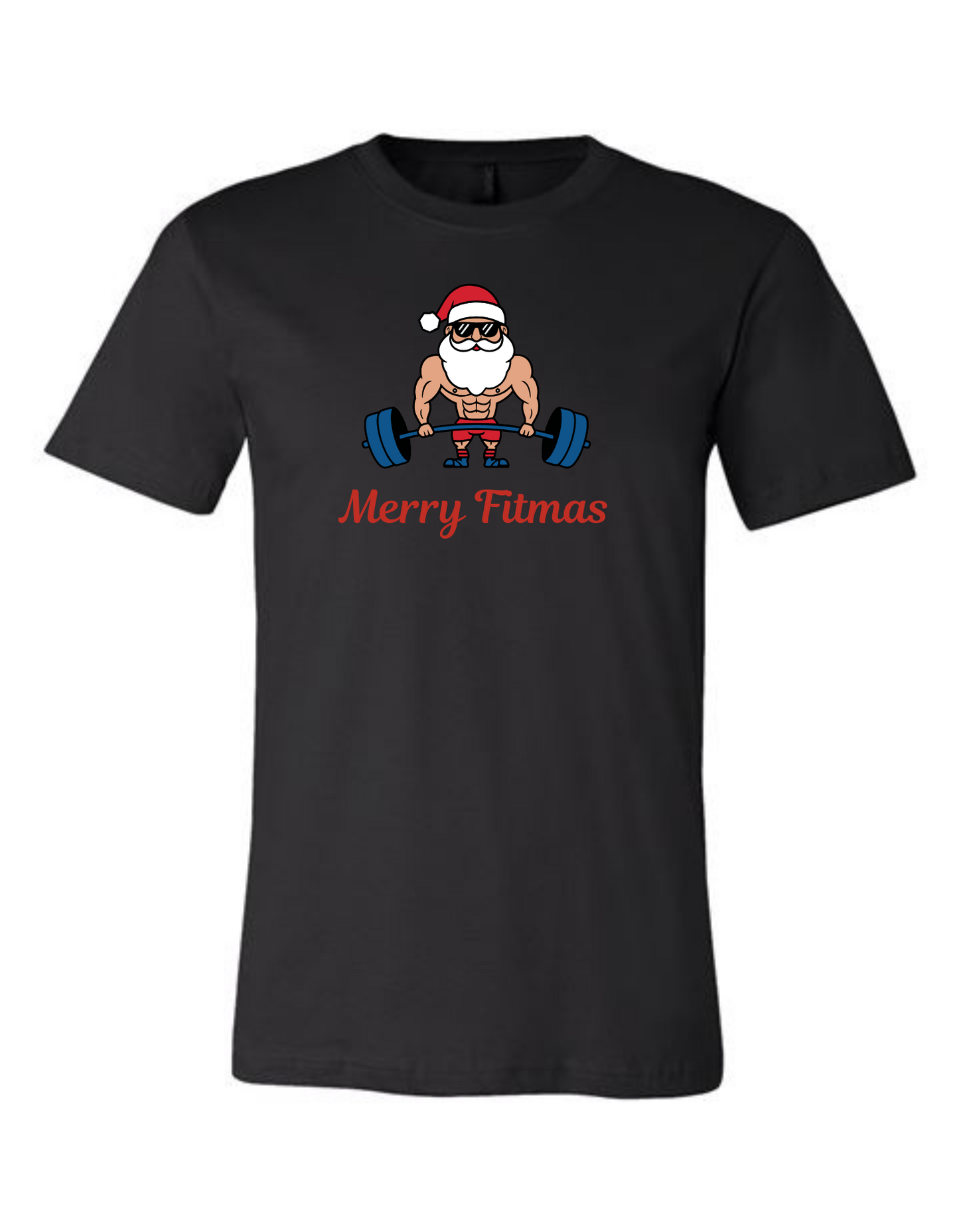 Merry Fitmas Christmas T-Shirt