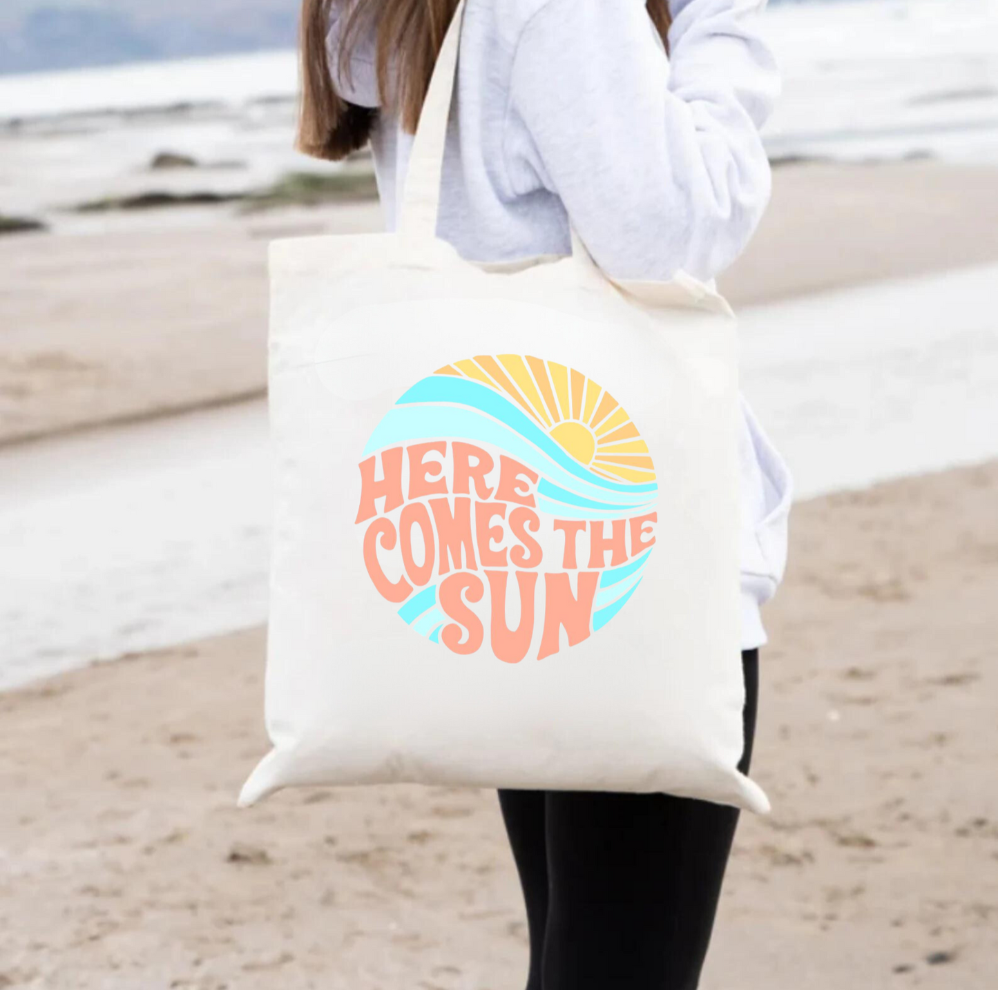 Here Comes the Sun Tote Bag