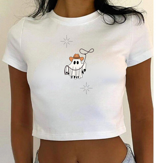Cowboy Ghost Baby Tee