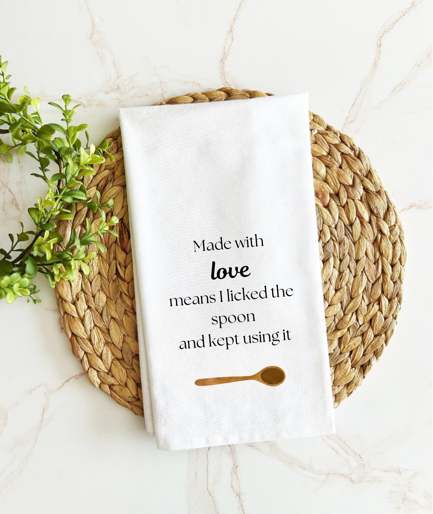 Made with Love Tea Towel