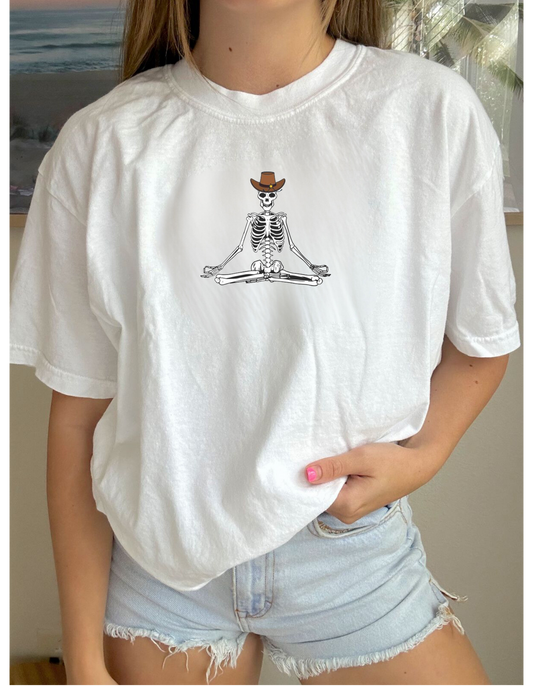 Skeleton Cowboy T-Shirt