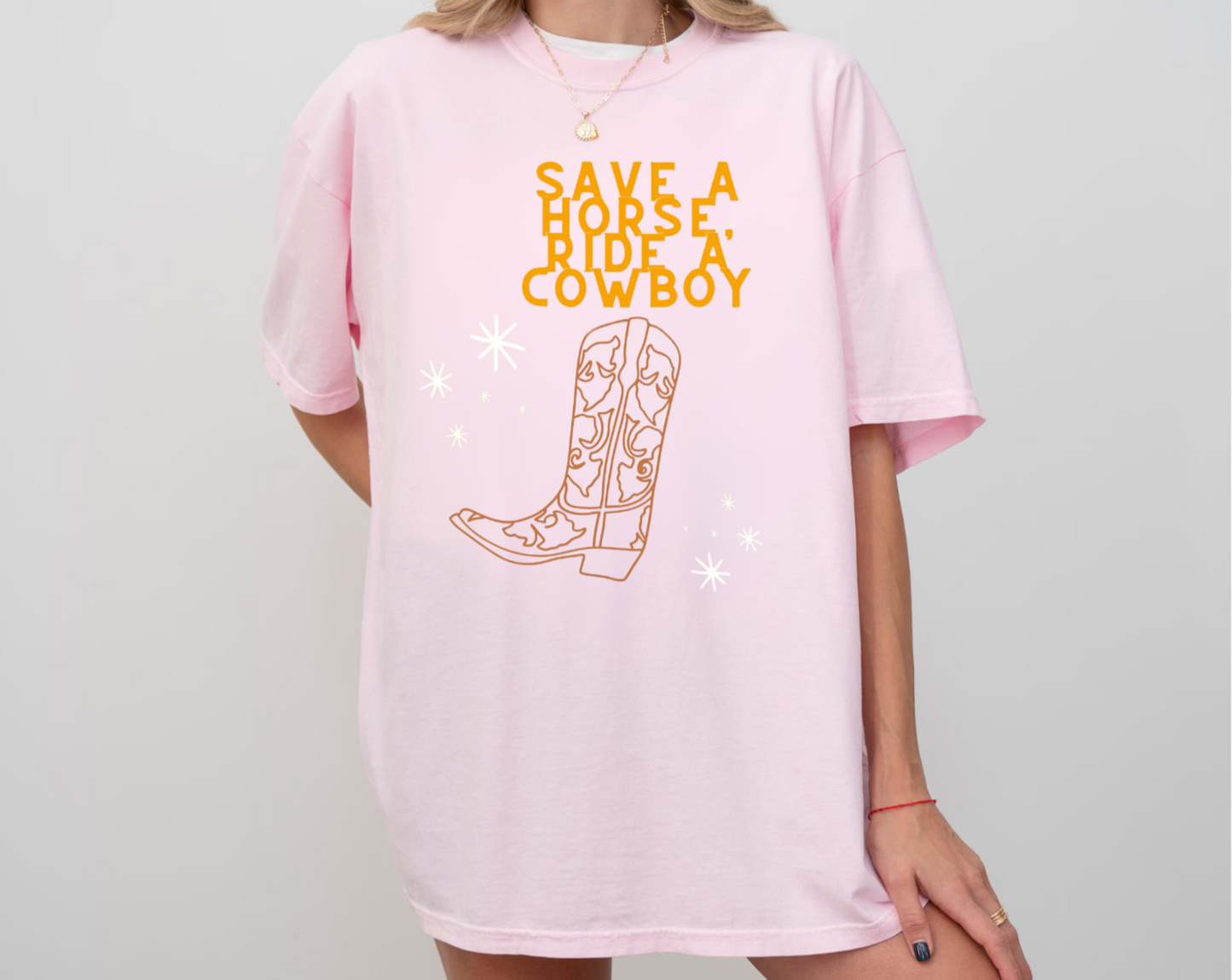 Save a Horse Ride a Cowboy T-Shirt