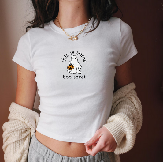 This Is Some Boo Sheet Baby Tee