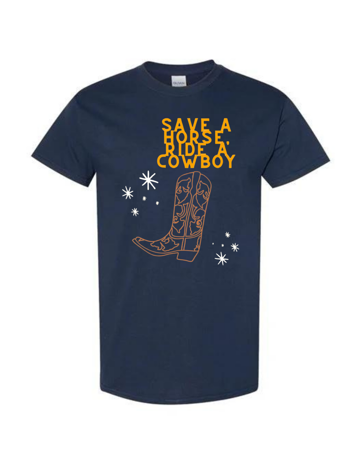 Save a Horse Ride a Cowboy T-Shirt