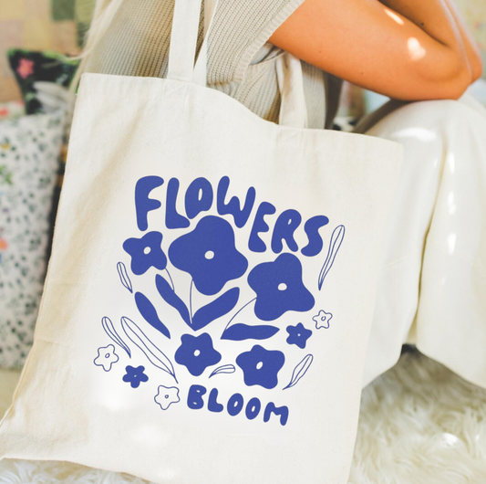 Floral Tote Bag