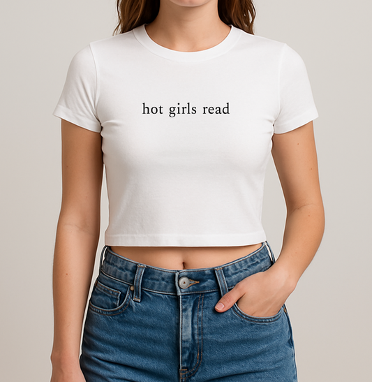 Hot Girls Read Baby Tee