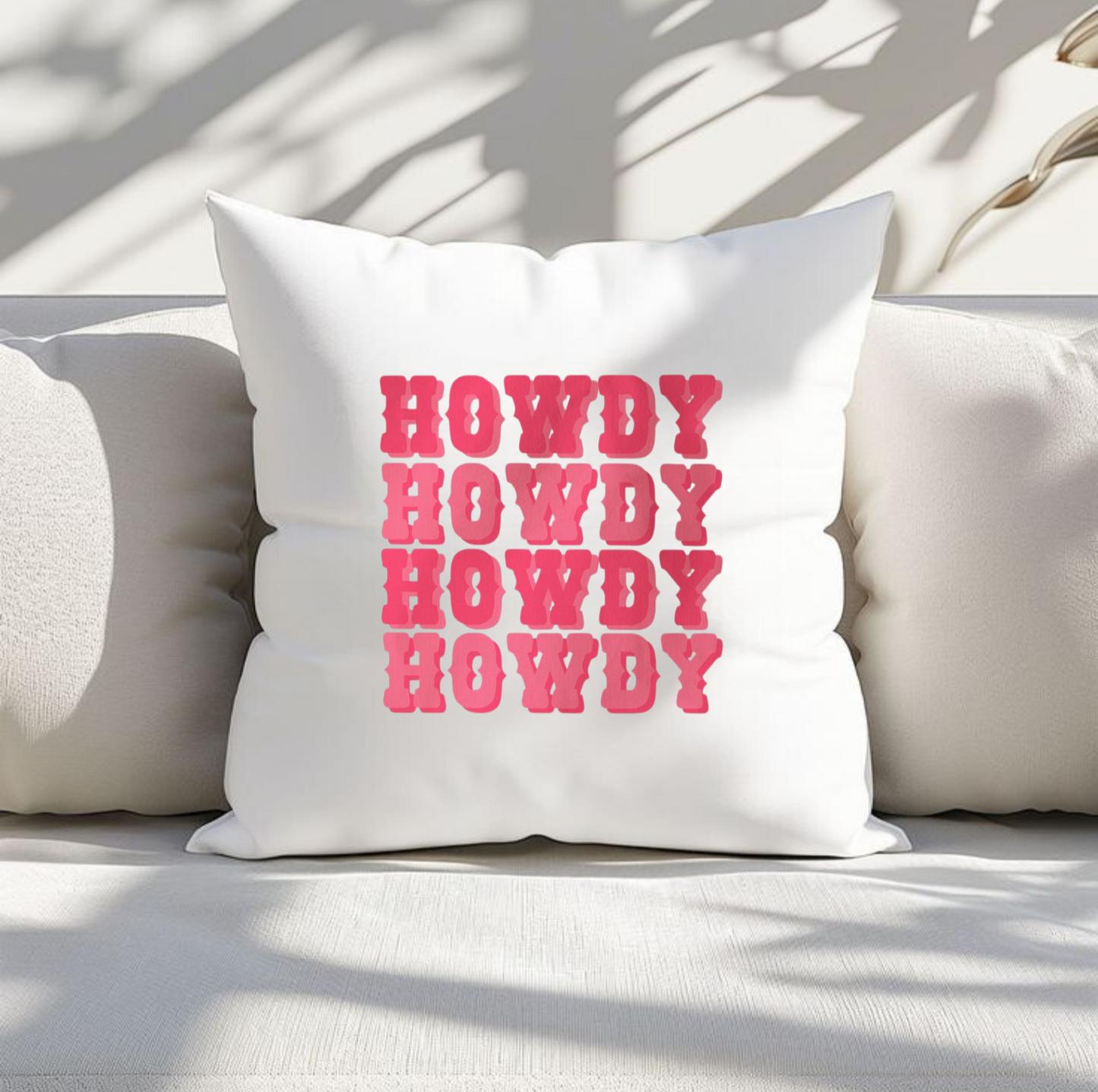 Howdy Pillow Cover