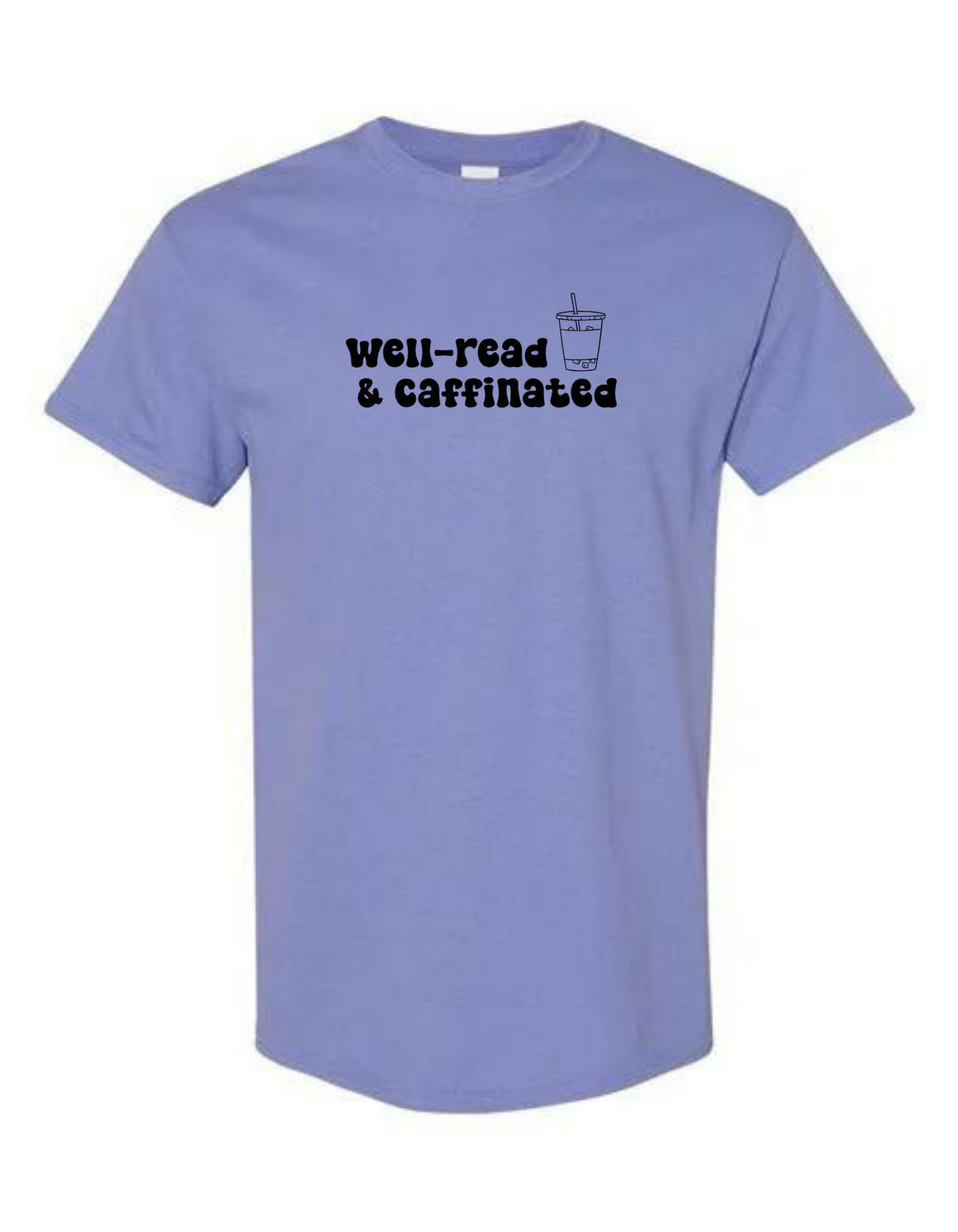 Well-Read & Caffeinated Tee