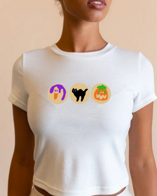 Halloween Cookie Baby Tee
