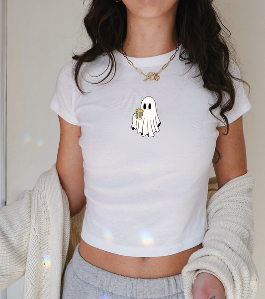 Boozy Ghost Baby Tee
