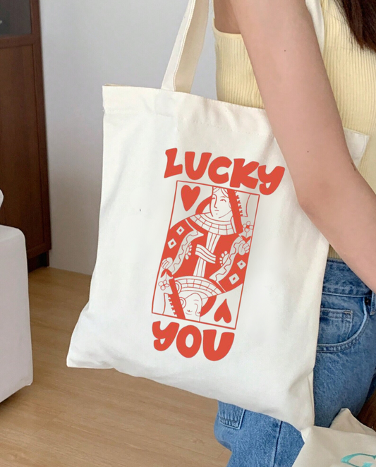 Lucky You Tote Bag