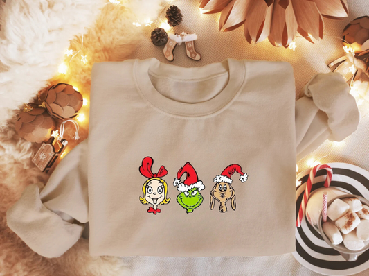 Grinch Christmas Sweatshirt