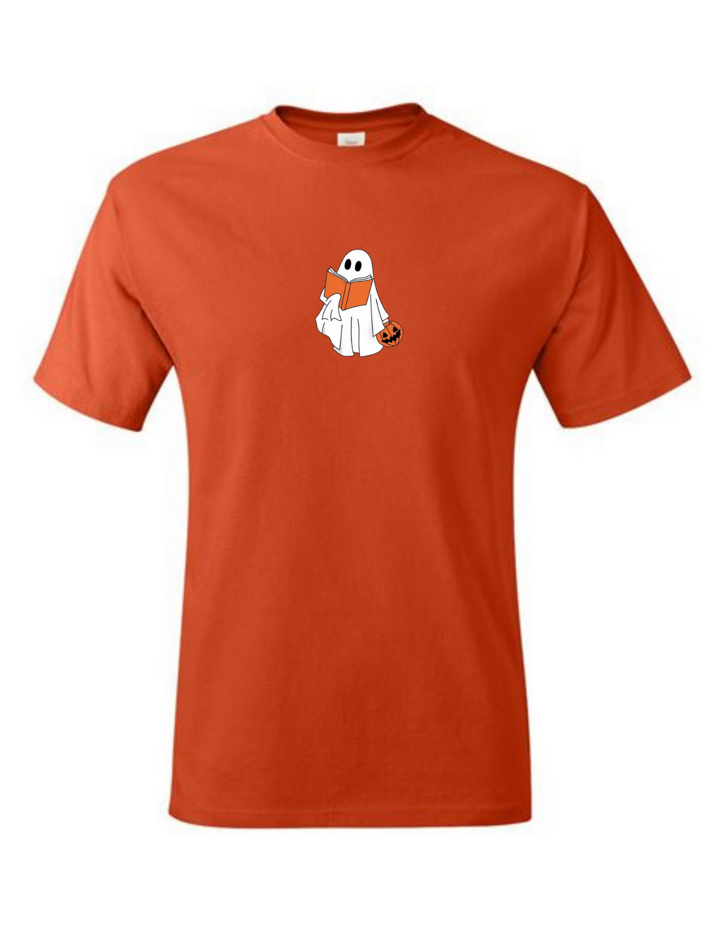 Bookish Ghost Halloween T-Shirt