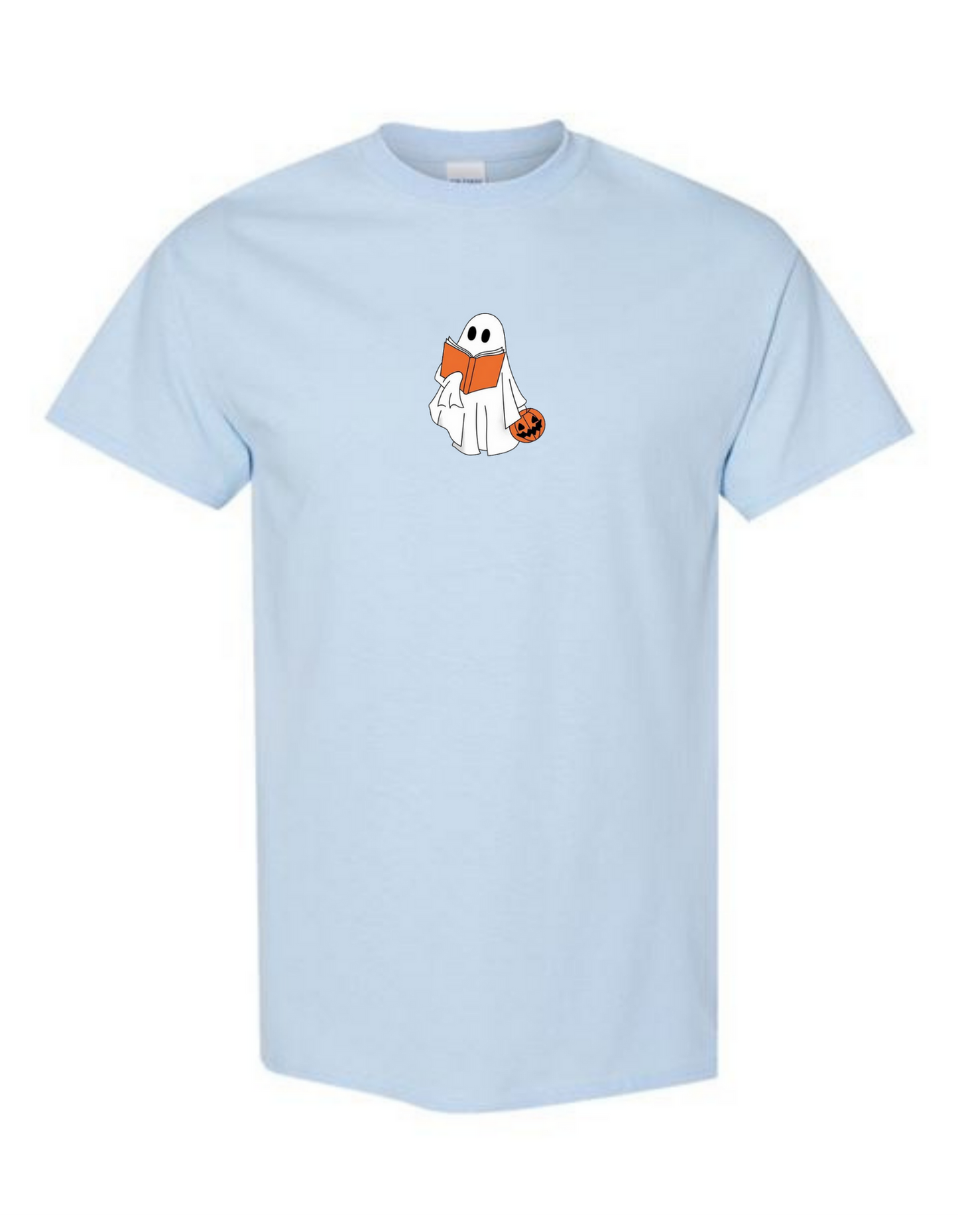 Bookish Ghost Halloween T-Shirt
