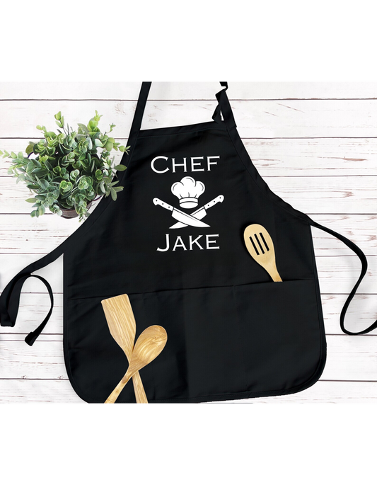 Custom Name Chef Apron