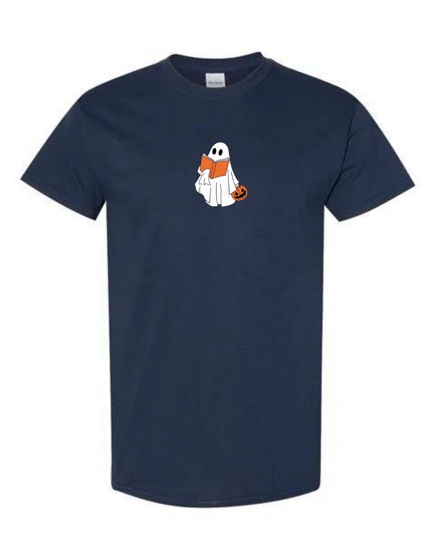 Bookish Ghost Halloween T-Shirt