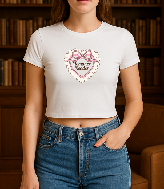 Romance Reader Baby Tee