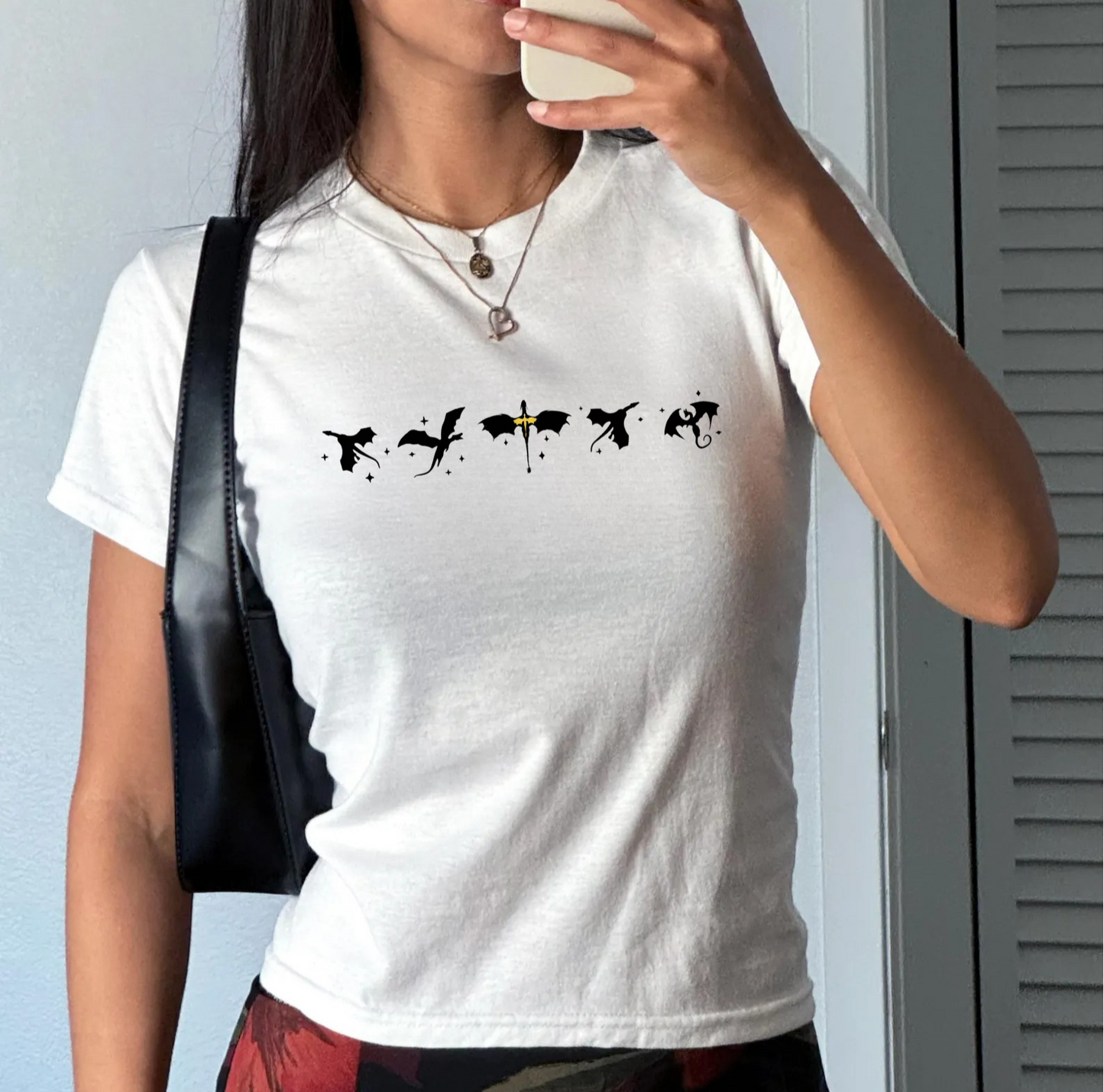Fourth Wing Baby Tee